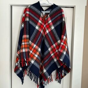 Vintage Faribo Mills Poncho Blanket